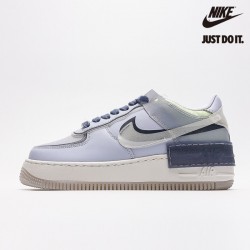 Nike Air Force 1 Wmns Shadow SE World Indigo Ghost Summit White