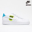 Nike Air Force 1 '07 SE 'Worldwide Pack - Volt' Blue White - CT1414-101