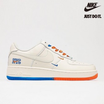 Nike Air Force 1 07 Low Essential White Blue Red