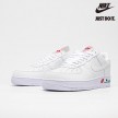 Nike Air Force 1 '07 Low LX 'Thank You Plastic Bag'  Rose White University Red Pine Green - CU6312-100