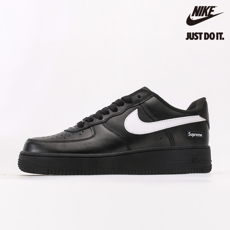 Supreme x Nike Air Force 1 Low 'Box Logo - Black White' CU9225-002