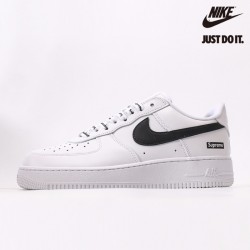 Nike Supreme x Air Force 1 Low 'Box Logo - White Black'