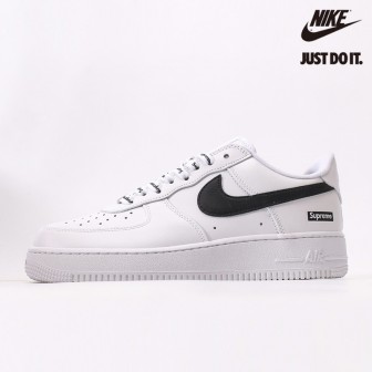 Nike Supreme x Air Force 1 Low 'Box Logo - White Black'