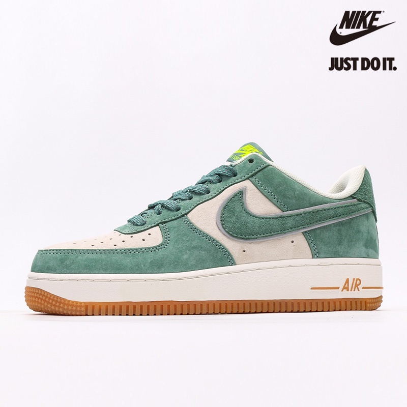 Akira x Nike Air Force 1 07 Low Suede Green White CV0820-405