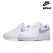 Nike Air Force 1 Low 'Double Swoosh' White/Ice Blue-Light Pink - CW1574-100