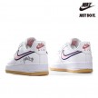 Nike Air Force 1 LV8 GS 'Pink Glaze' White Chile Red Gum Light Brown - DB4542-100