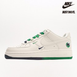 Nike Air Force 1 07 Low Midnight Blue Green White Nike Air Force 1 07 Low Midnight Blue Green White
