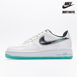 Nike Air Force 1 '07 LV8 'Abalone' White Barely Green Light Dew Tropical Twist
