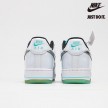 Nike Air Force 1 '07 LV8 'Abalone' White Barely Green Light Dew Tropical Twist - DD9613-100