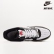 Nike Air Force 1 07 Low Beige White Black Red-DE0099-001