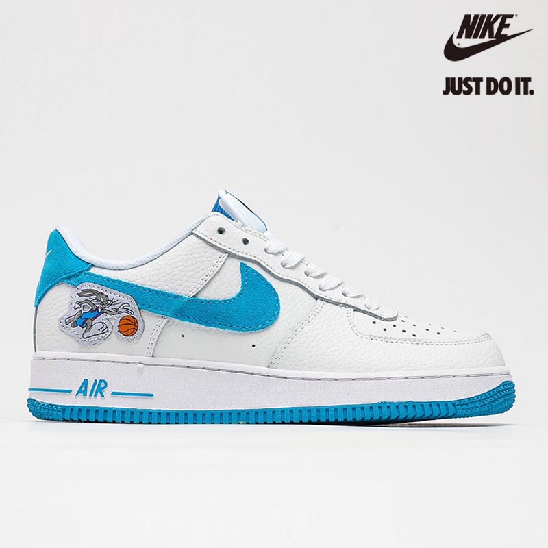 Space Jam x Nike Air Force 1 LV8 Low White Blue 'Hare' - DJ7998-100
