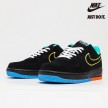 Nike Air Force 1 Low 'Peace and Unity' Black Green Red-Blue - DM9051-001