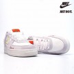 Nike Air Force 1 '07 'Peace' Rock and Roll White Orange-DQ7656-100