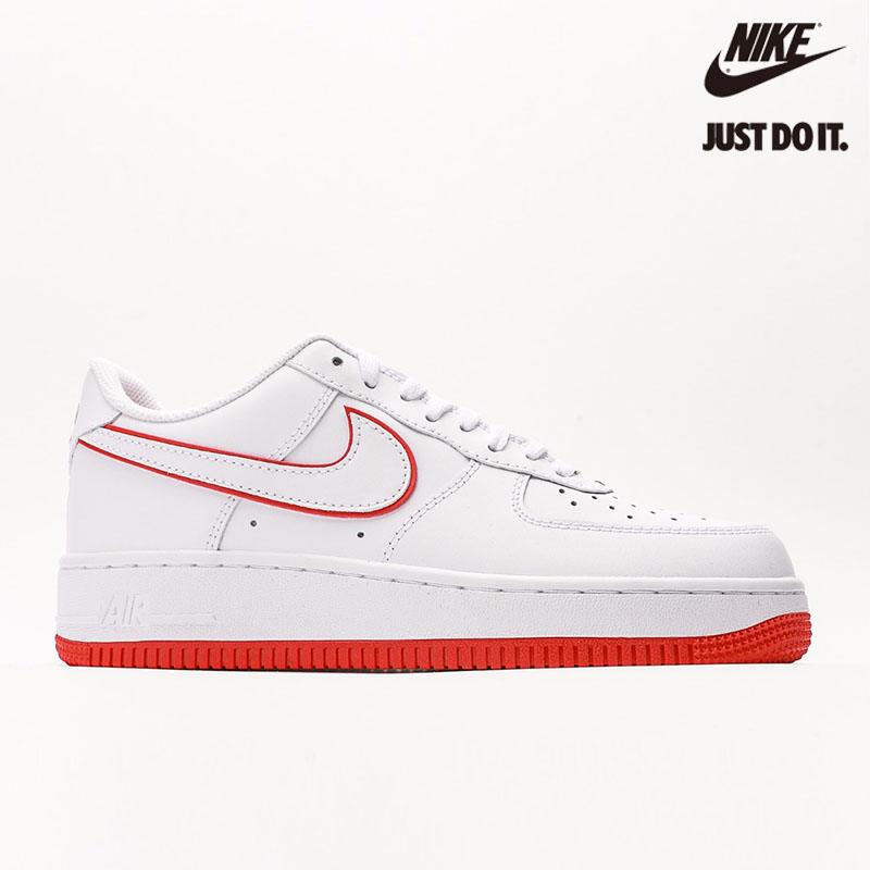 Nike Air Force 1 07 Low White Picante Red-DV0788-102