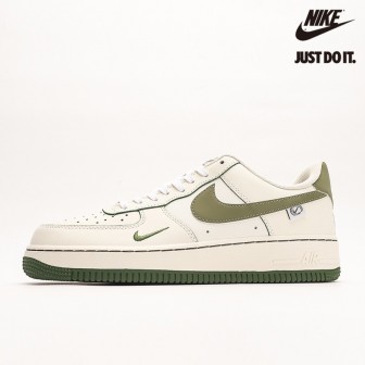 Nike Air Force 1 07 Low Lafite Olive Green White Metallic Gold