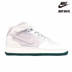 Nike Air Force 1 07 Mid Gypsophila White Green Pink