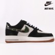 Nike Air Force 1 Low 'Black Patent Camo Swoosh' HQ1967-100