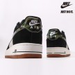 Nike Air Force 1 Low 'Black Patent Camo Swoosh' HQ1967-100