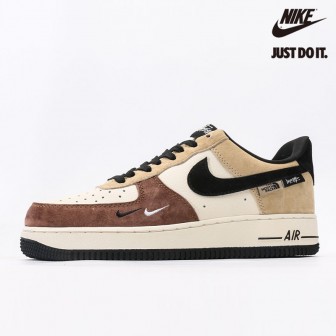 Nike Air Force 1 Low 07 x The North Face x Stussy Brown White Be