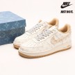 Louis Vuitton x Nike Air Force 1 07 Low Beige White Grey LU0251-131