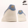 Nike Air Force 1 07 Low Beige Blue Metallic Gold MN5696-209