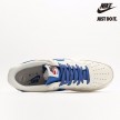 Nike Air Force 1 07 Low Beige Royal Blue-NN0613-011