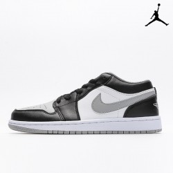 Air Jordan 1 Low 'Light Smoke Grey' Black White