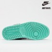 Nike Air Jordan 1 Low Emerald Toe - 553558-117