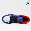 Nike Air Jordan 1 Low 'White Deep Royal Blue' - 553558-123