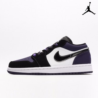  Air Jordan 1 Low 'Court Purple'