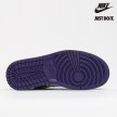 Nike Air Jordan 1 Low 'Court Purple' - 553558-125