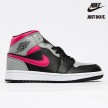 Nike Air Jordan 1 Mid Pink Shadow - 554724-059