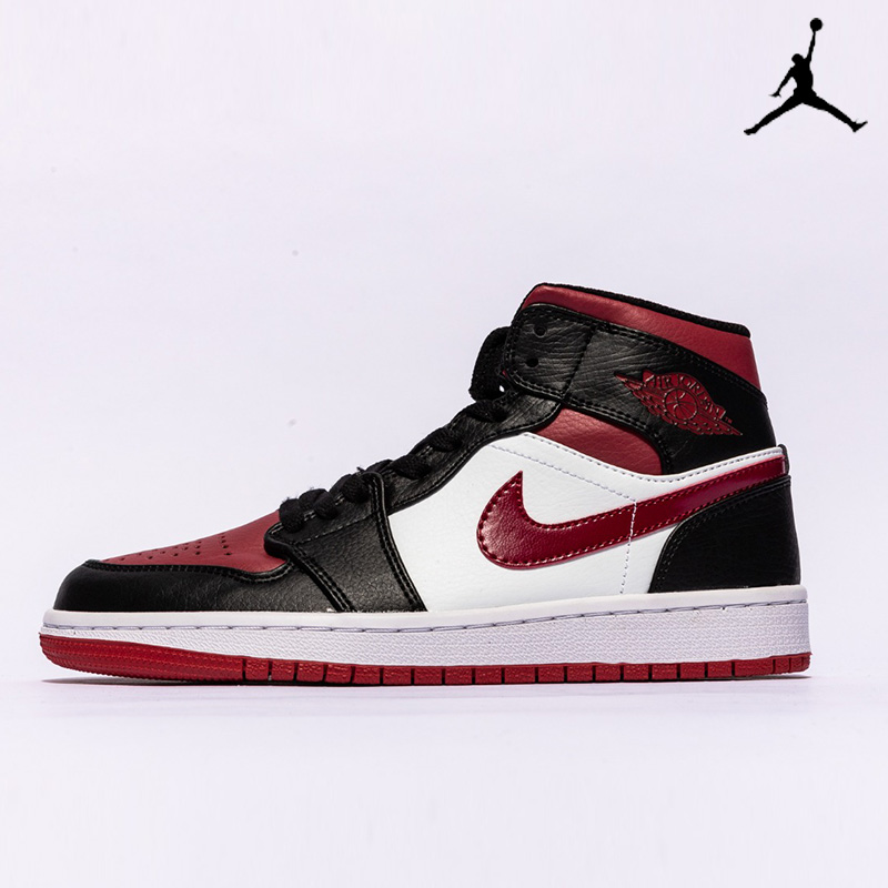 Air Jordan 1 Mid 'Noble Red' 554724-066