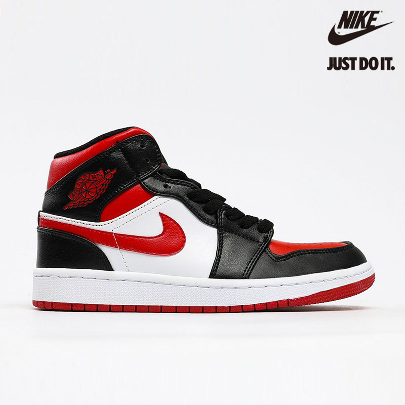 Nike Air Jordan 1 Mid 'Noble Red' - 554724-066