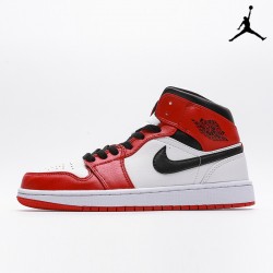 Air Jordan 1 Mid 'Chicago' White Red Black