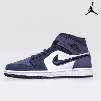 Air Jordan 1 Mid Obsidian Sanded Purple