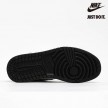 Nike Air Jordan 1 Mid Patent 'Black Gold' White Metallic - 852542-007