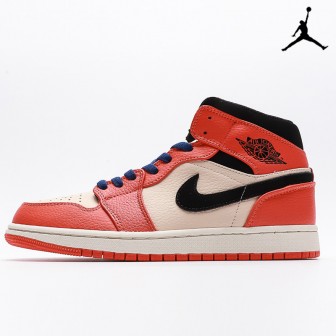  Air Jordan 1 Retro Mid SE 'Team Orange'