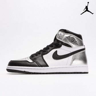 Air Jordan 1 Retro High OG 'Silver Toe'