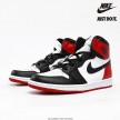Nike Air Jordan 1 Retro High 'Satin Black Toe' - CD0461-016