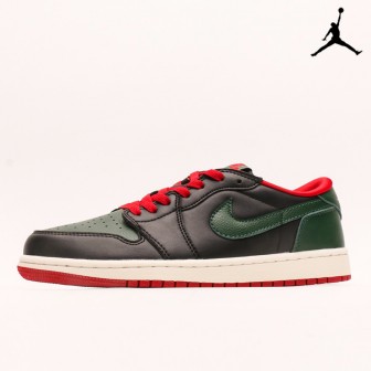 Air Jordan 1 Retro Low OG 'Black Gorge Green'