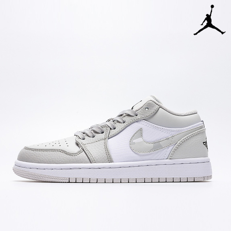 Air Jordan 1 Low 'White Camo'-DC9036-100