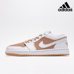 Air Jordan 1 Low 'Hemp White' White Tan Gum