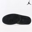 Air Jordan 1 Mid SE GS 'Black Metallic Silver' FZ39380-001