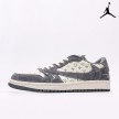 Travis Scott x Fragment Design x Air Jordan 1 Low OG SP Dark Grey Off White SJ2068-001