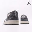 Travis Scott x Fragment Design x Air Jordan 1 Low OG SP Dark Grey Off White SJ2068-001