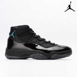 Nike Air Jordan Retro 11 XI Black 'Gamma Blue' Varsity Bred