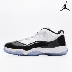 Air Jordan 11 Retro Low 'Concord' Black White