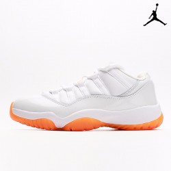 Air Jordan 11 Retro Low 'Bright Citrus' White