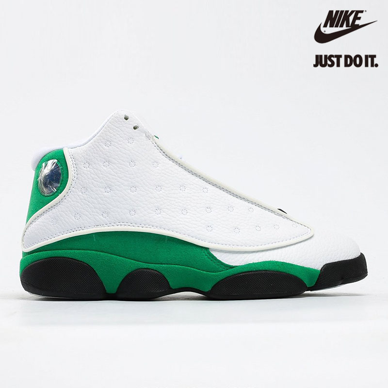 Nike Air Jordan 13 Retro White Lucky Green White Black - DB6537-113